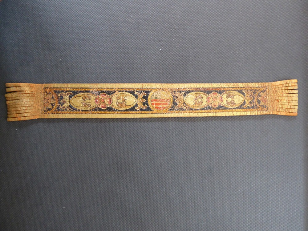 Leather Bible marker bookmark
