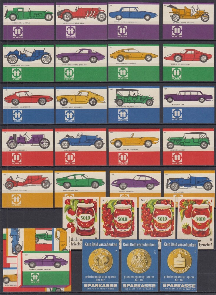 Germany - Matchbox Labels - Lot 16