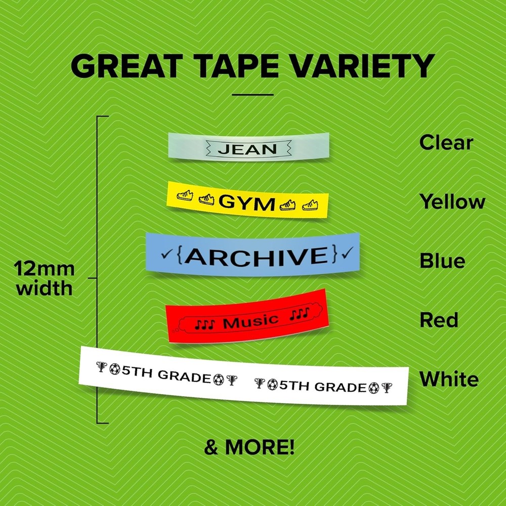 Battery-Operated Label Maker for Quick Printing and Organization Tasks