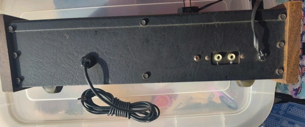 Vintage ATARI Video Music Model C-240 Electronic Music Visualizer 1977 Untested