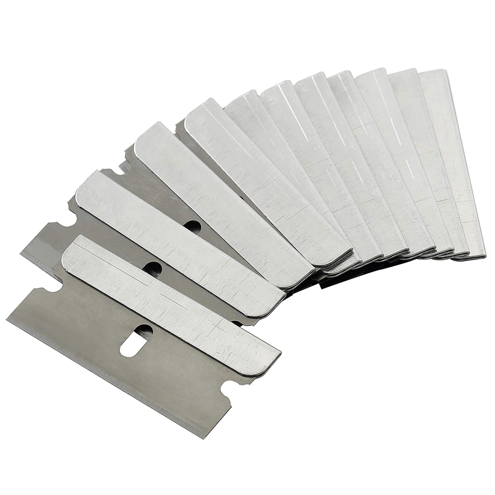 Single Edge Razor Blade 50 Pc Blades Scraper Flat One Sided Home Improvement