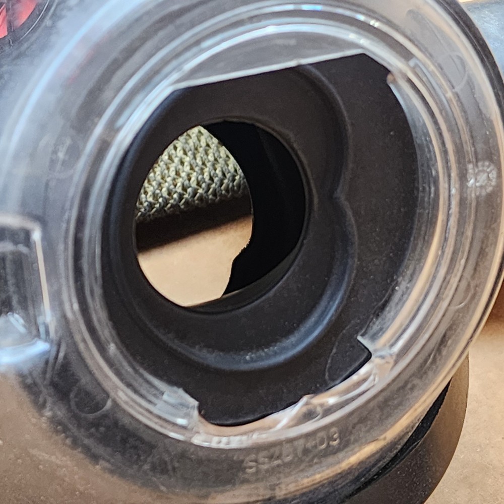 Broken MMR holder - Scott AV3000 HT Firefighter SCBA Mask 5pt net - SIZE: Medium