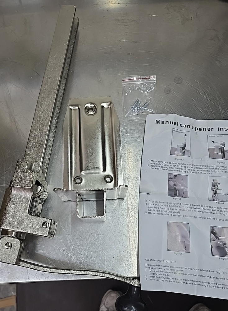 #1 Heavy Duty Manual Table Can Opener