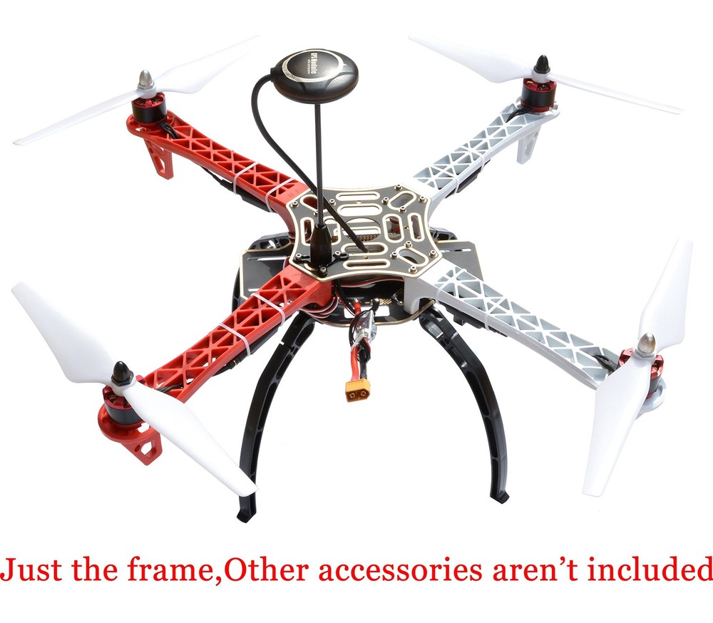 F450 Drone Frame Kit 4-Axis Airframe 450mm Quadcopter Frame Kit with Landing ...