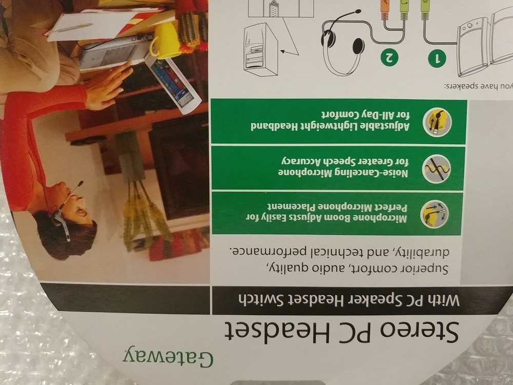 Gateway Stereo Pc Headset