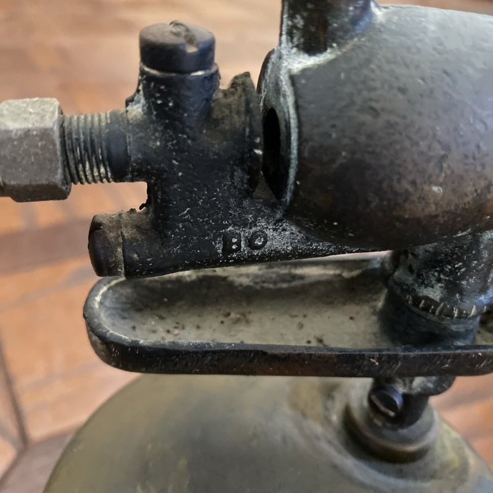 Antique Kant-Rust Solid Brass Blow Torch Welding Soldering Tool