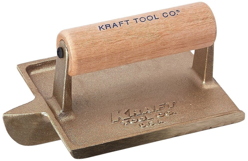 Kraft Tool Deep Bit Bronze Groover with Wood Handle