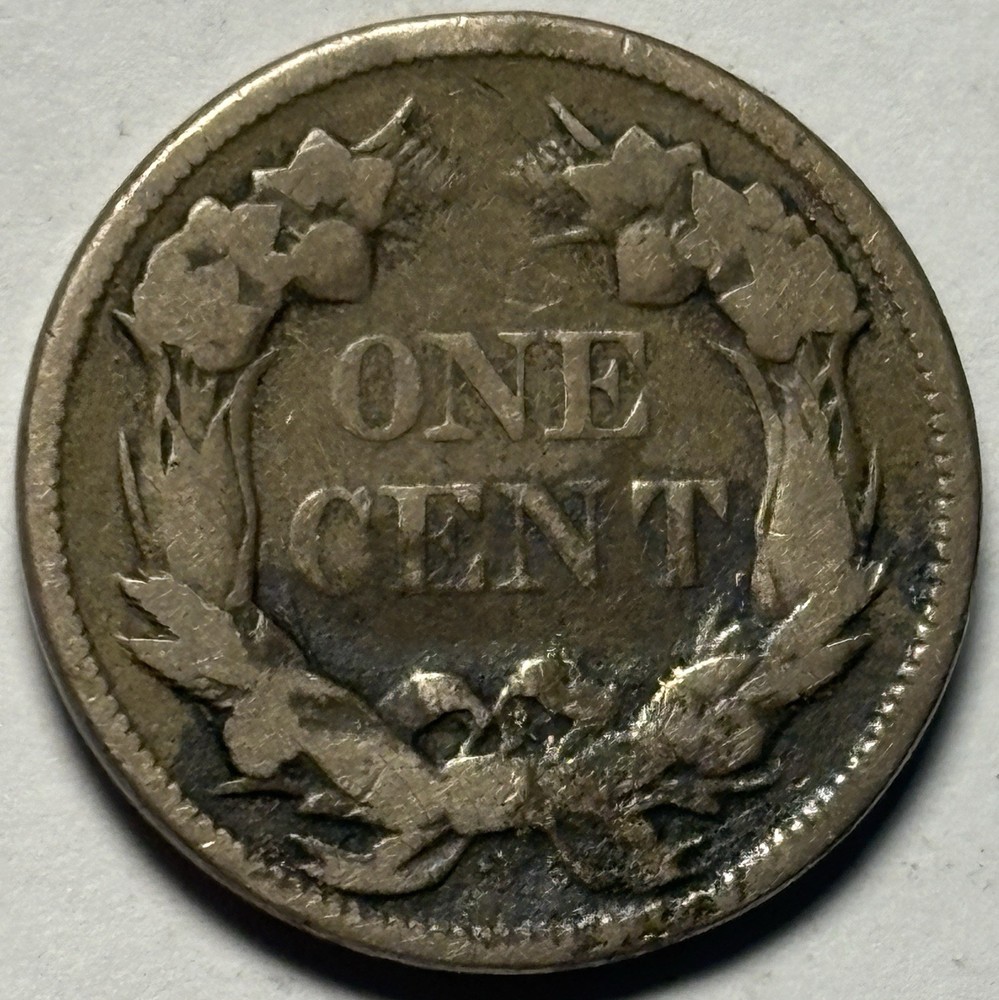 1858 Flying Eagle Cent — Circulated