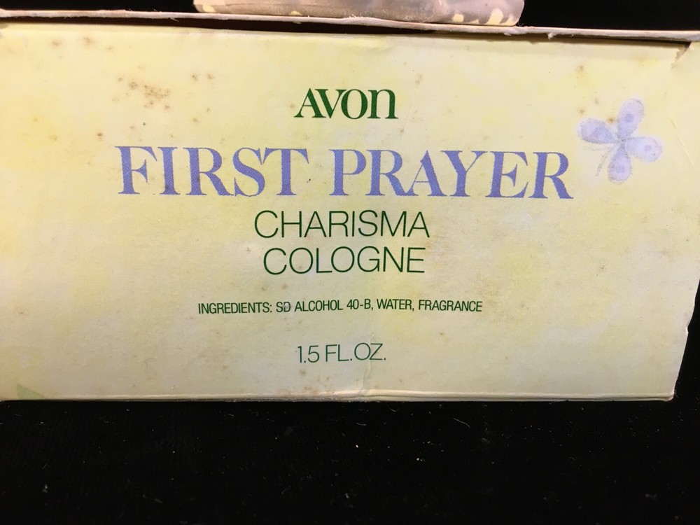 Avon FIRST PRAYER 1.5 Fl. Oz. Charisma Cologne