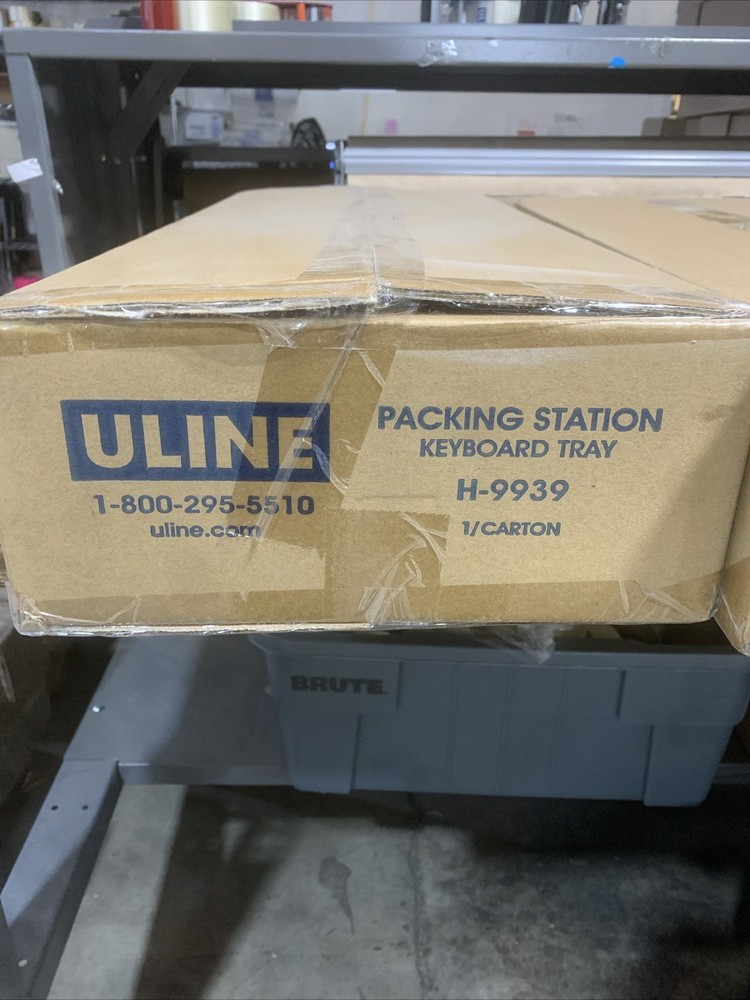 Uline Packing Station Keyboard Tray