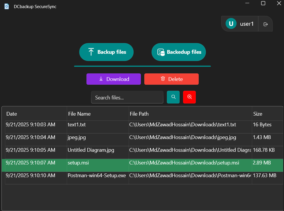 DCBACKUP-Windows Server Secure Backup- LifeTime License with 2 yrs DcCare 1TB