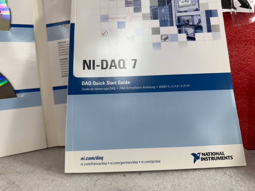 NATIONAL INSTRUMENTS 450031A-01 NI-DAQ 7 DATA ACQUISITION DRIVER SOFTWARE SET