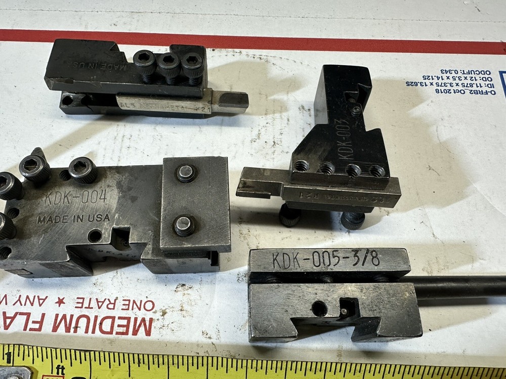 Kdk 00 Quick Change Tool Post Jeweler Bench Lathe Size