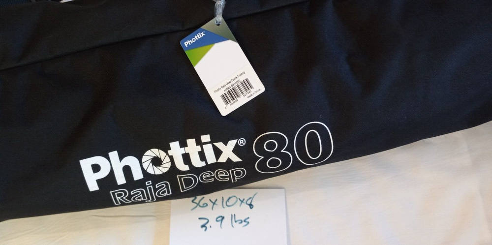 Phottix Raja Deep Quick-Folding Softbox 32in (80cm) | Photography