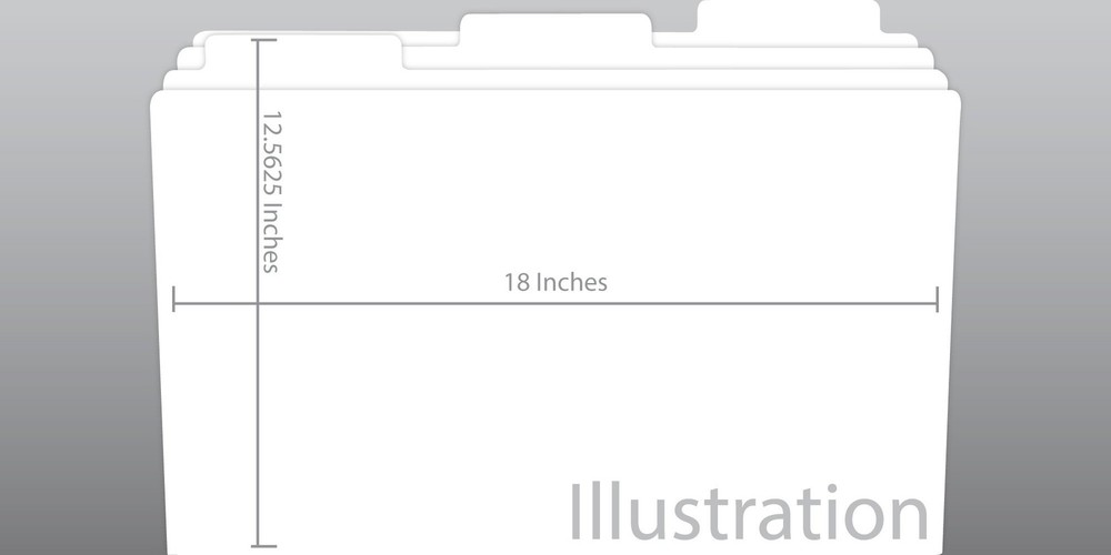 11x17 Polyfite Filing Folder (9 per Package)(Black)