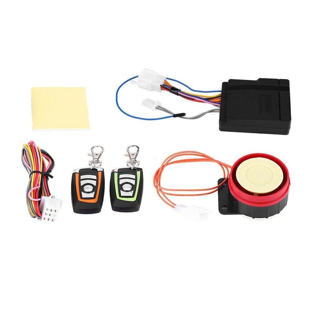 Motorcycle  Anti theft Security Alarm System Remote Control