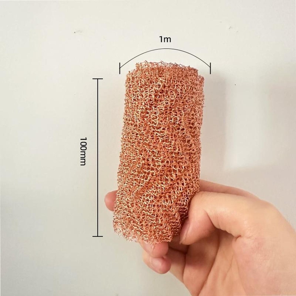 Copper Mesh Roll Easy to Use Copper Mesh Screen for