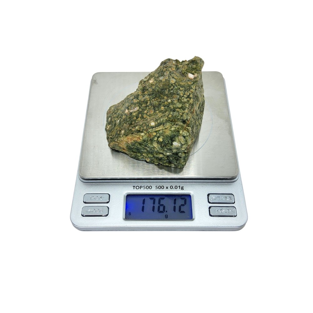 Rainforest Jasper, 6 oz, cabbing rough, lapidary, #R-7002