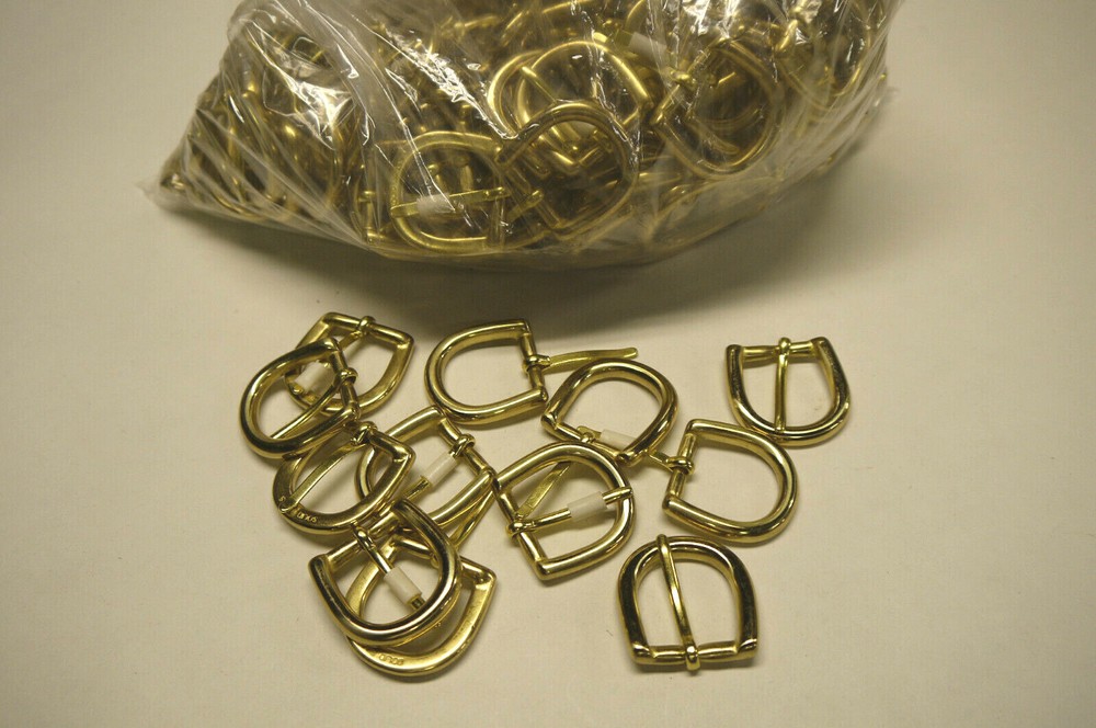 Wholesale Solid brass Buckle. 7/8" for (25) pieces.