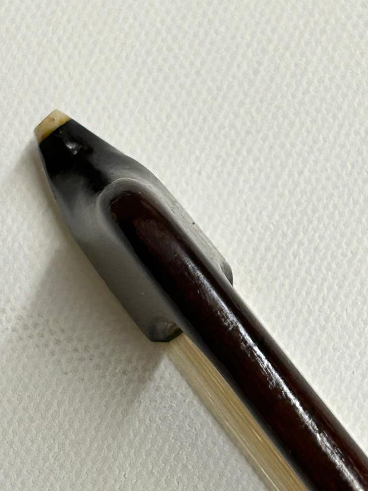 Antique Old Vintage Cello 7/8 Bow Pernambuco Germany (Branded)
