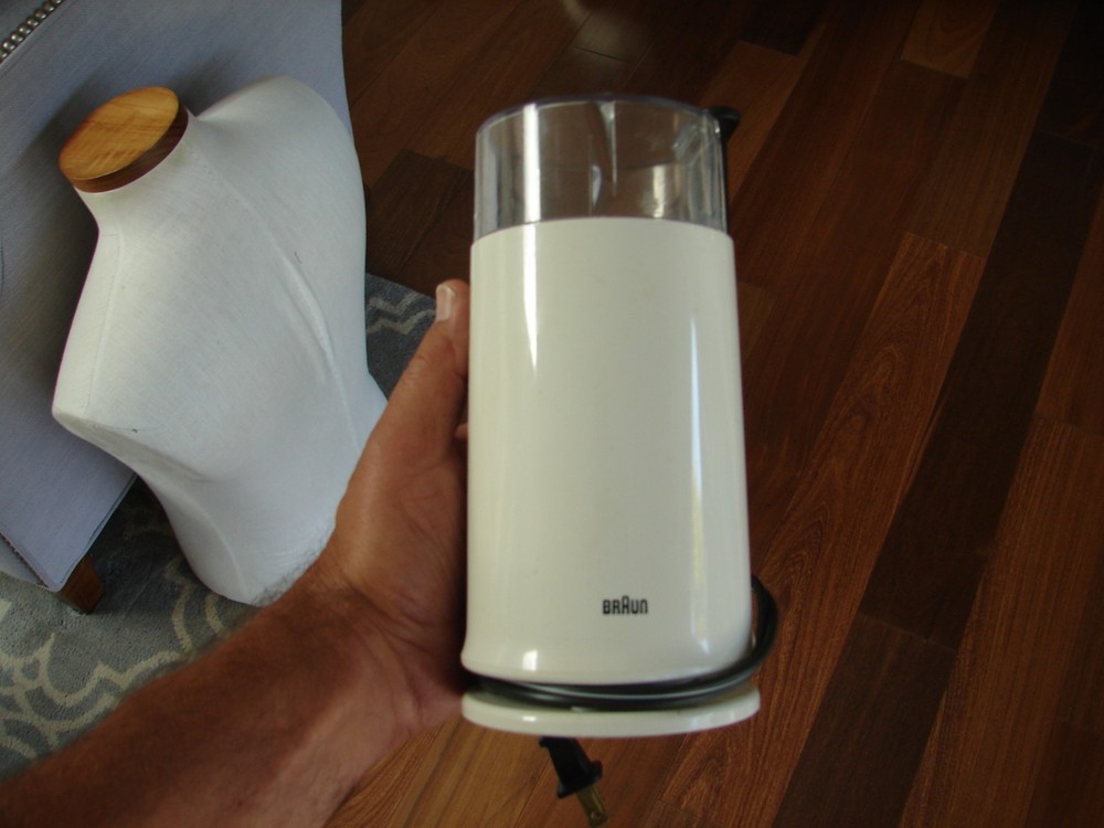 Braun KSM-2 Coffee Grinder - Off White