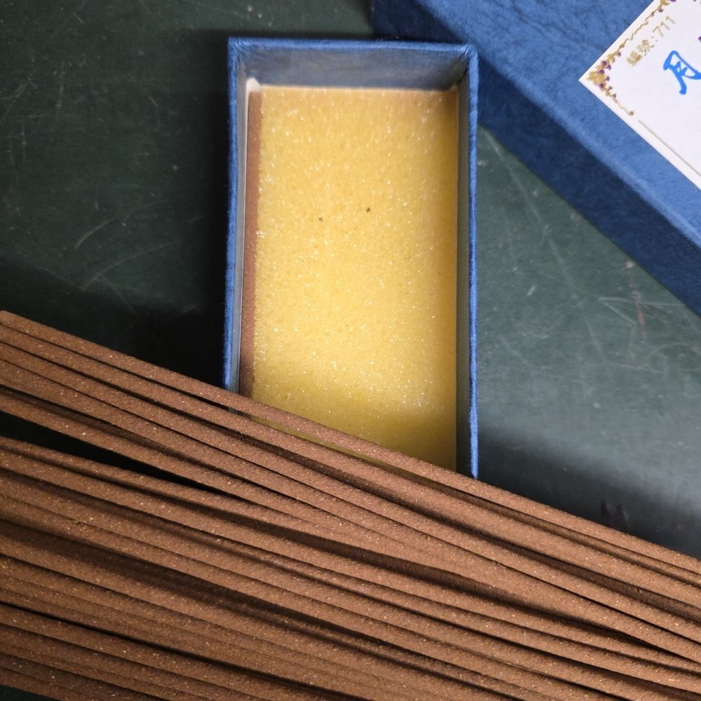 43 Chinese Incense Burning Sticks In Paper Box