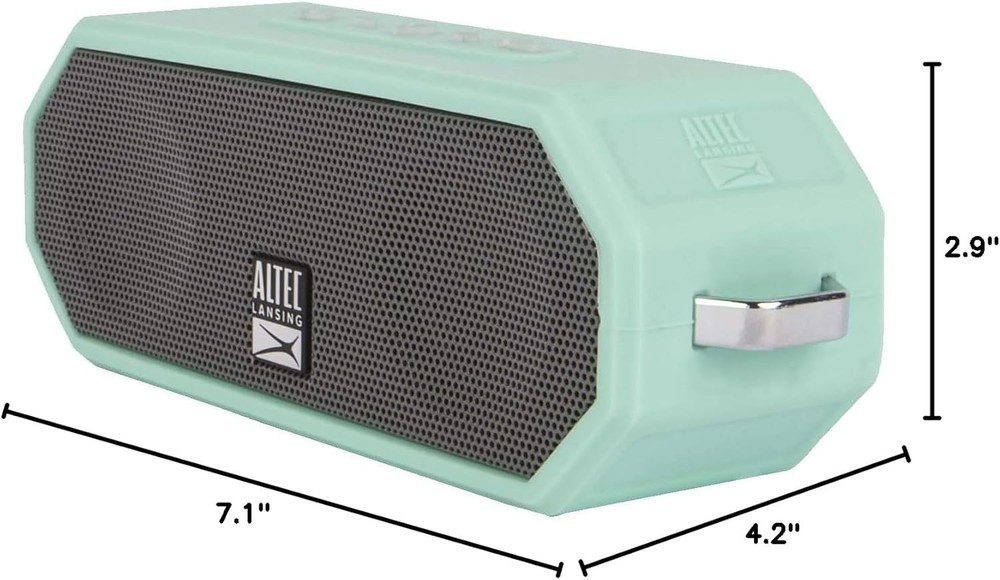 Altec Lansing IMW449N Jacket H20 4 Rugged Portable Waterproof Bluetooth Speaker
