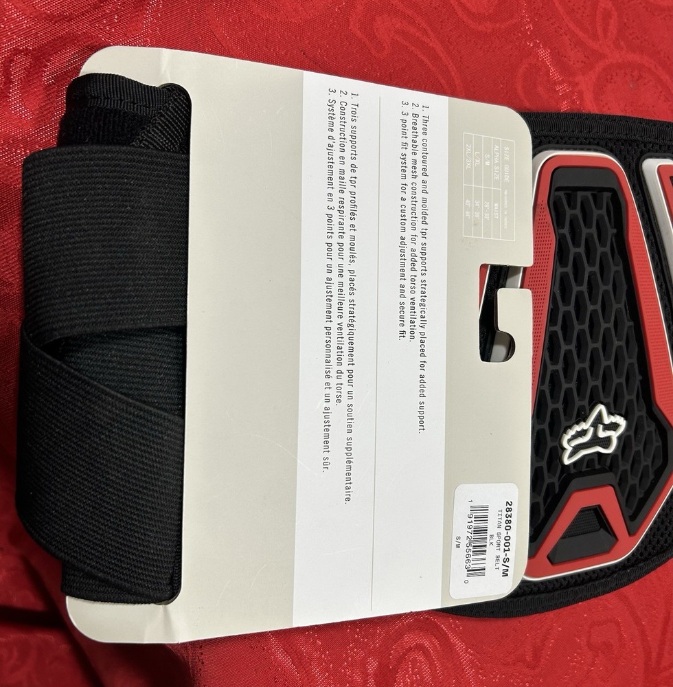 Fox Titan Sports Belt S/M