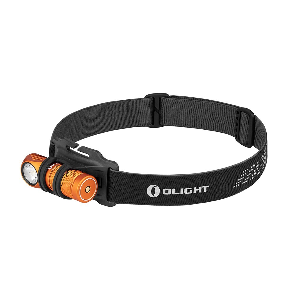 Olight Perun 2 Mini Orange Rechargeable Headlamp, 1100 Lumens, Cool White