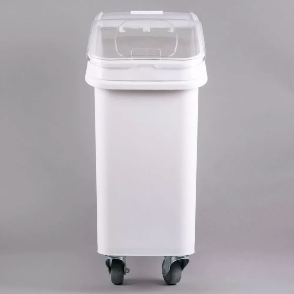 3 PACK Dry Ingredient 21 Gallon Storage Bin Caster Commercial Restaurant Kitchen