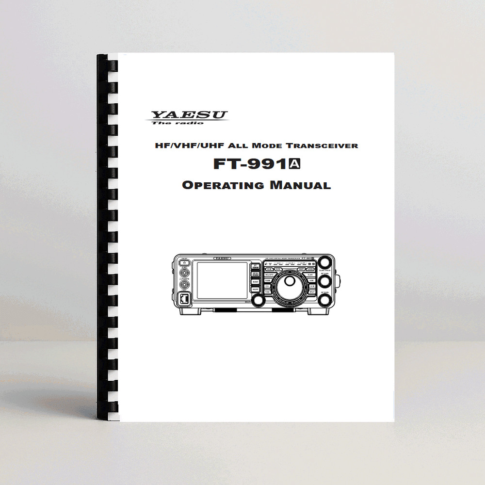 Owners Manual for Yaesu FT-991A  Transceiver