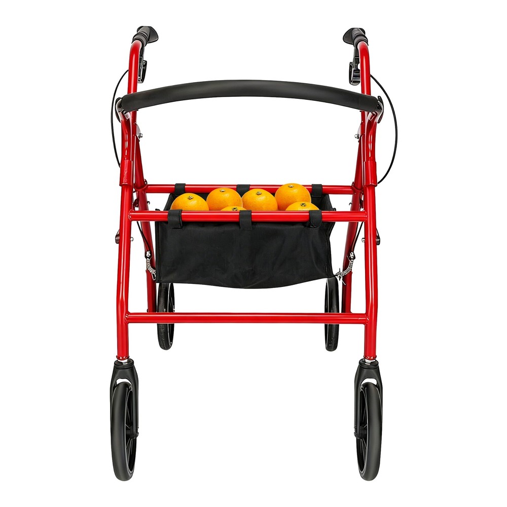 Under Rollator Bag, Rollator Walker Storage Bag, Black Under Seat Rollator Bag