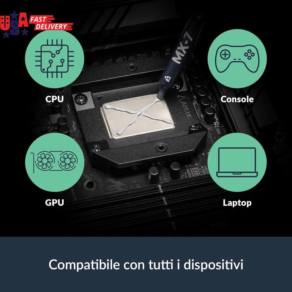 MX-7 (8 G) - Ultimate Performance Thermal Paste for Cpus, Consoles, Graphics Car