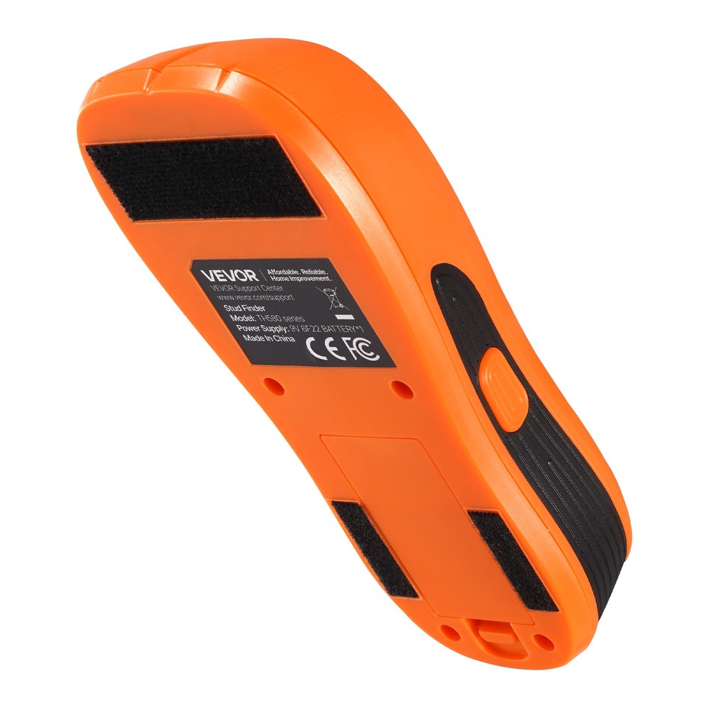 VEVOR Stud Finder Wall Scanner 5 in 1 Electronic Wall Stud Detector LCD Orange