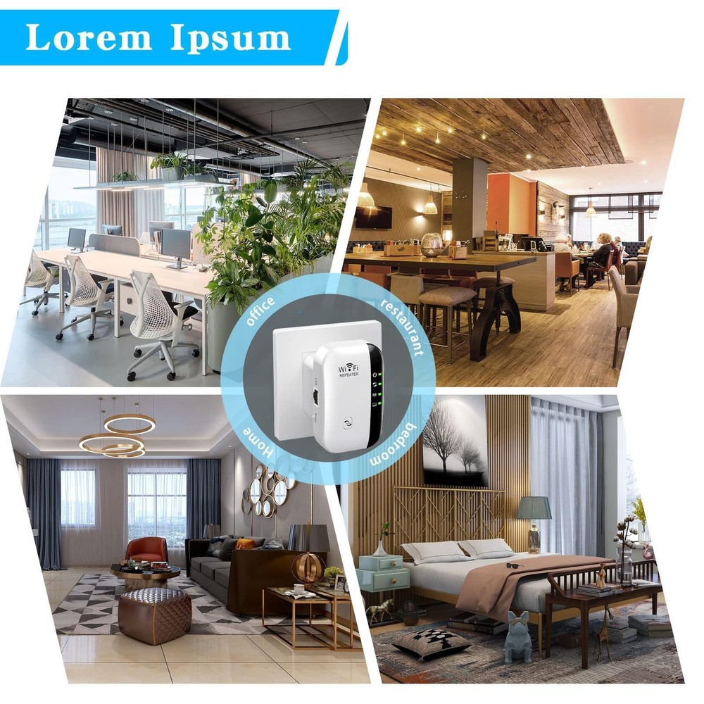 2025 WiFi Extender WiFi Range Extender, Wireless Internet Repeater, WiFi Exte...