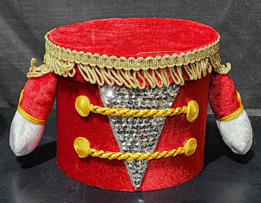 Rare Vintage Stackable Nutcracker Nesting Boxes 3 Tier Gift Holidays Christmas