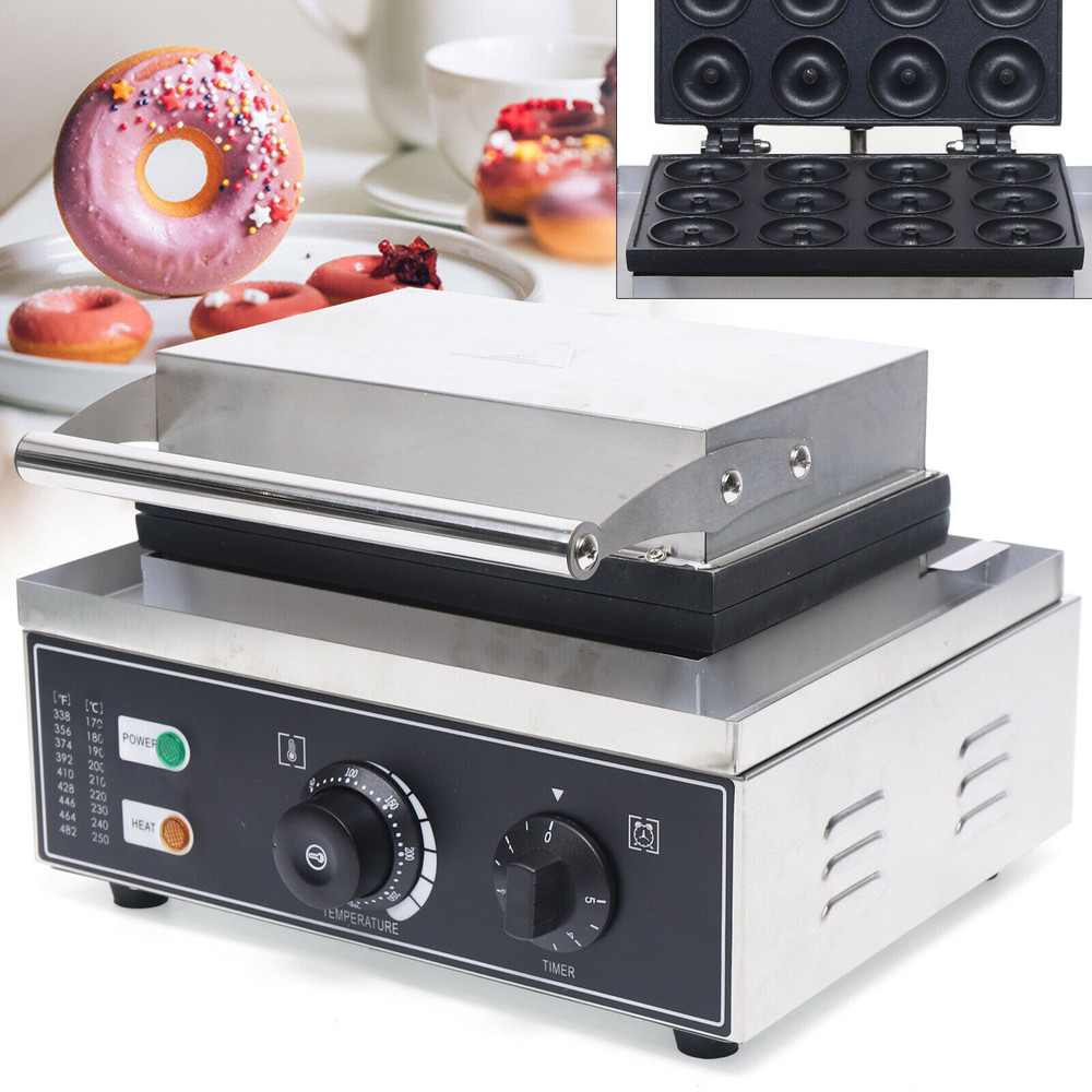 Commercial Donut Machine Doughnut Baker Mini Donut Maker Machine Non-stick 5cm
