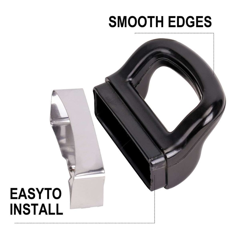 2 Pot Side Handle Replacement Cookware Pot Saucepan Hand Kitchen Grip Black