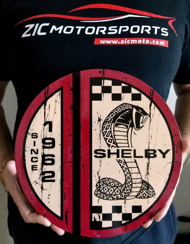 SHELBY SPLIT CIRCLE DISTRESSED METAL SIGN - 19x19 (Large)