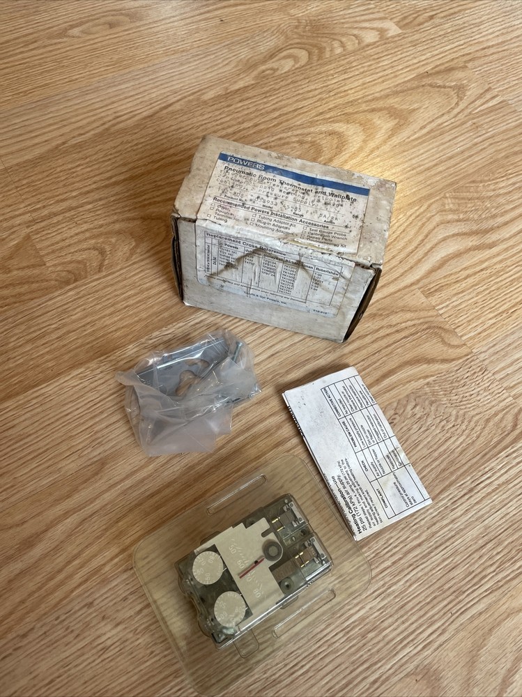 powers pneumatic thermostat 192-208