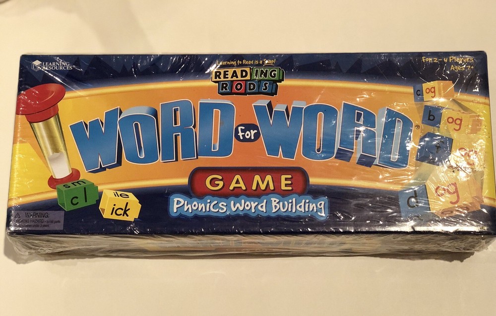 LEARNING RESOURCES WORD FOR WORD PHONICS GAME