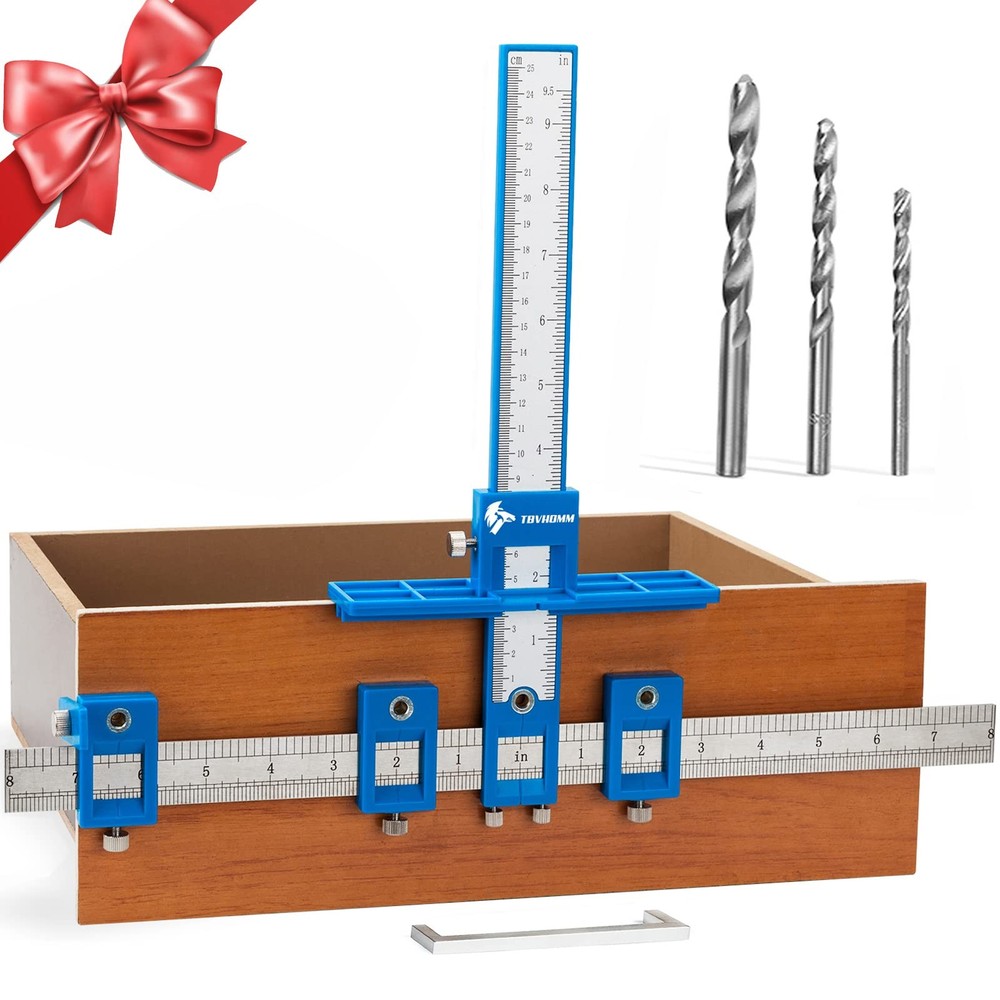 Cabinet Hardware Jig Drill Guide for Handles & Knobs Installation