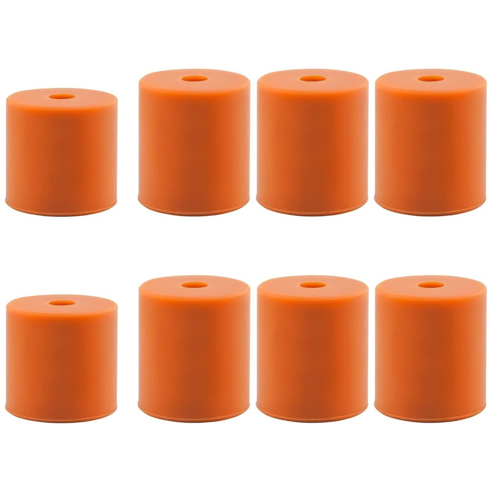 3D Printer Leveling Parts: 8-Pack Silicone Mounts for Precision Stability