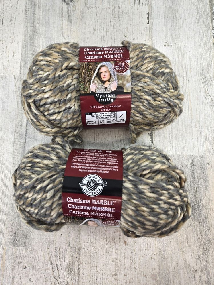 Loops & Threads Yarn Granite 2 Skeins