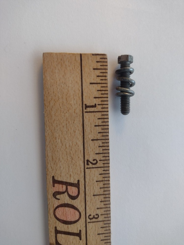 Rochester Quadrajet - idle stop/speed screw w/spring (Torx or Flat)