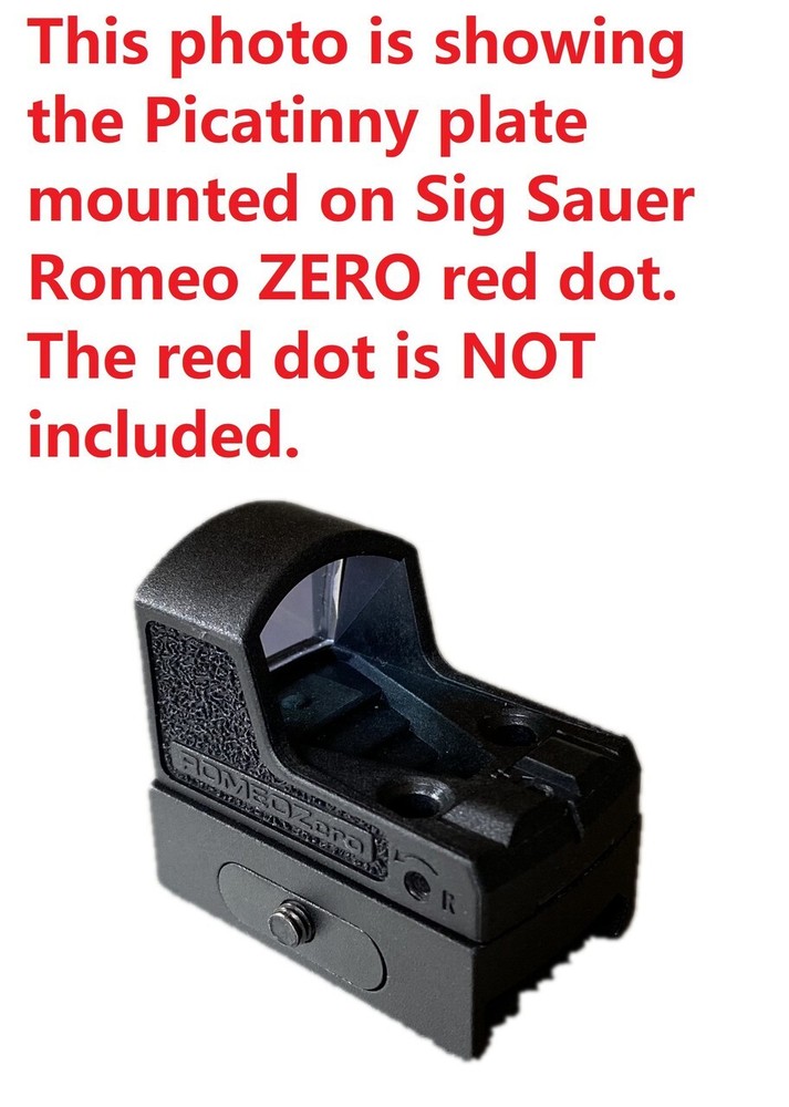 ADE Low Riser Mount for Sig Romeo Zero Red Dot Sight