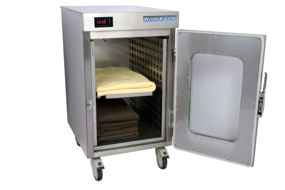 Blanket Warming Cabinet, Stainless Steel Construction,Medium Size(25 Blankets)