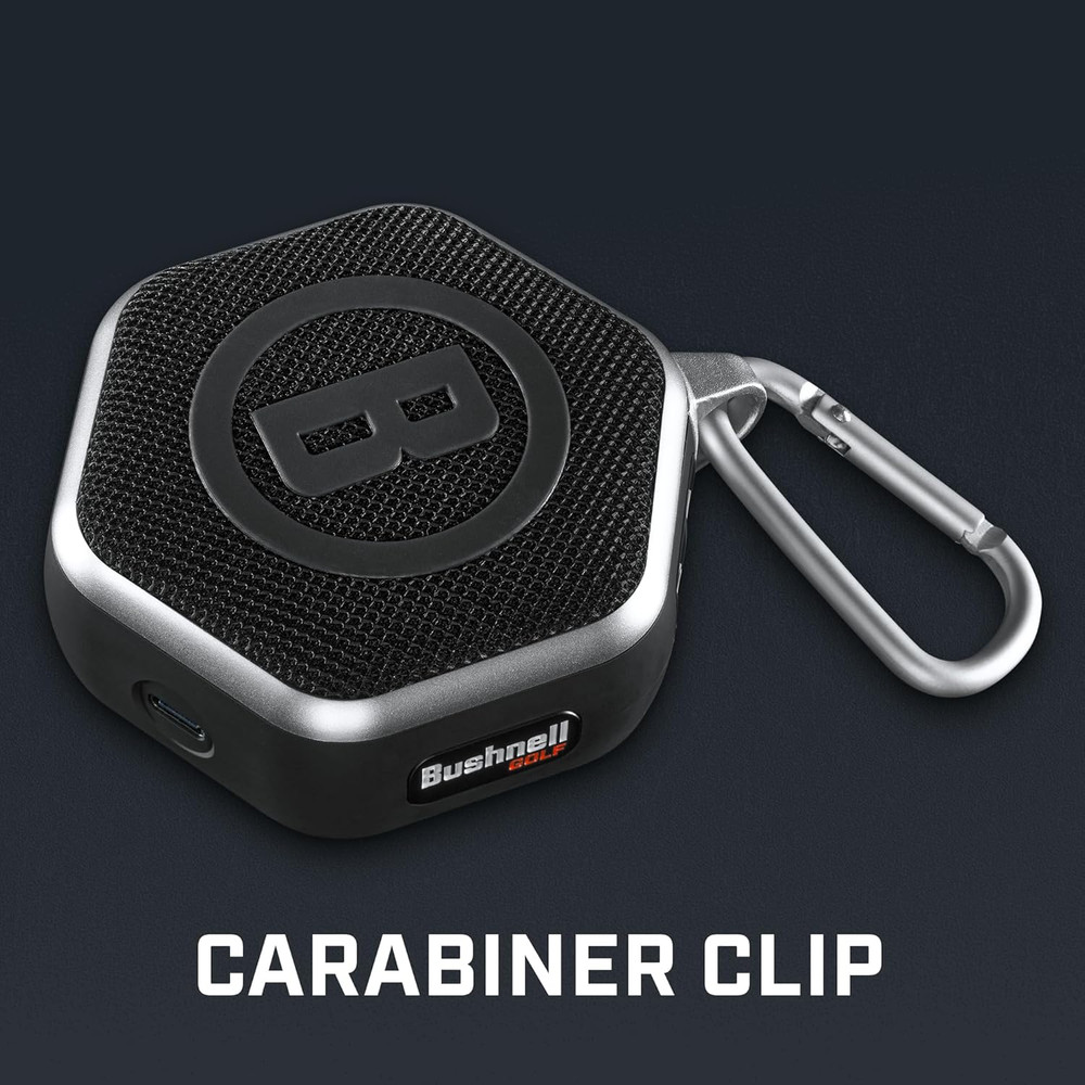 Golf Wingman Mini Bluetooth Speaker with GPS Black