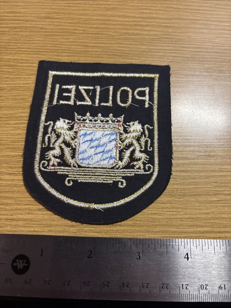 GERMANY POLICE POLIZEI NICE SHOULDER PATCH SHERIFF