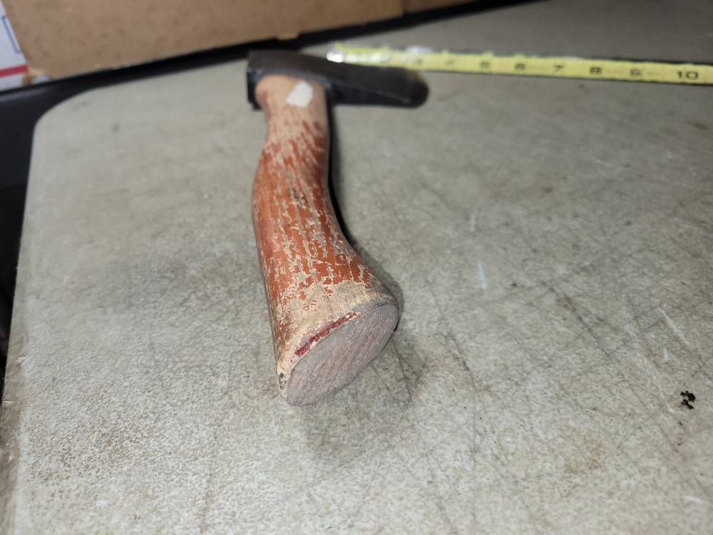 vintage plumb Permabond hatchet axe good user tool